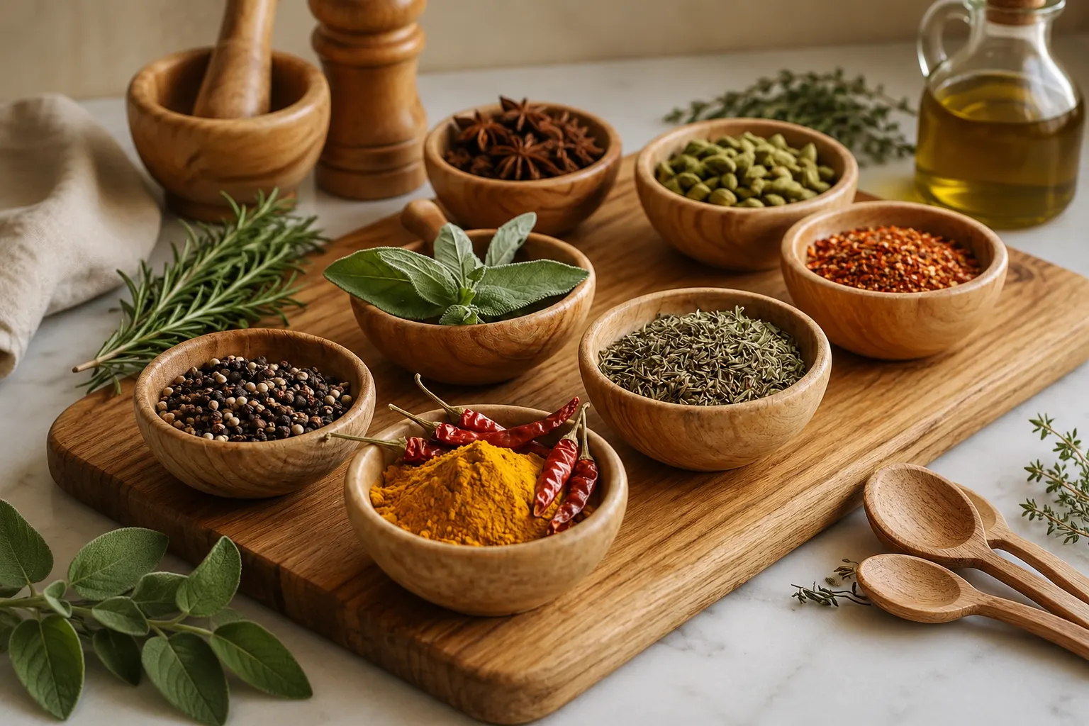 Indian spices and seasonings